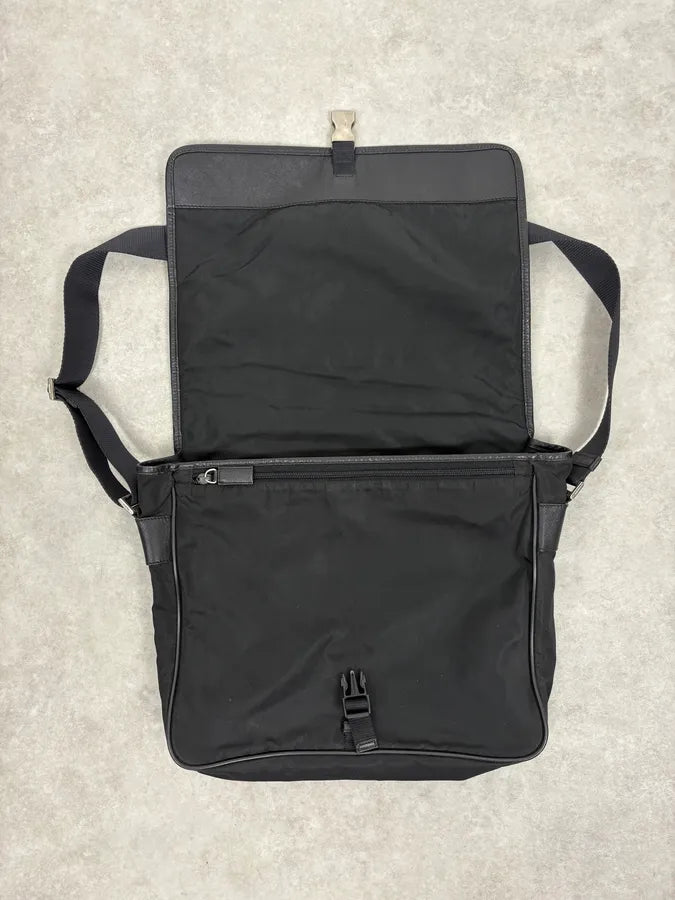 2000s Prada Nylon Shoulder Bag YHaqJGe 6