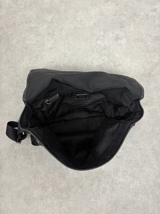 2000s Prada Nylon Shoulder Bag YHaqJGe 7