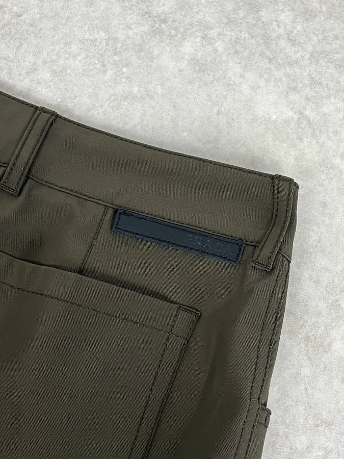 2000s Prada Olive Cozy Regular Pants JxqoRnO 11