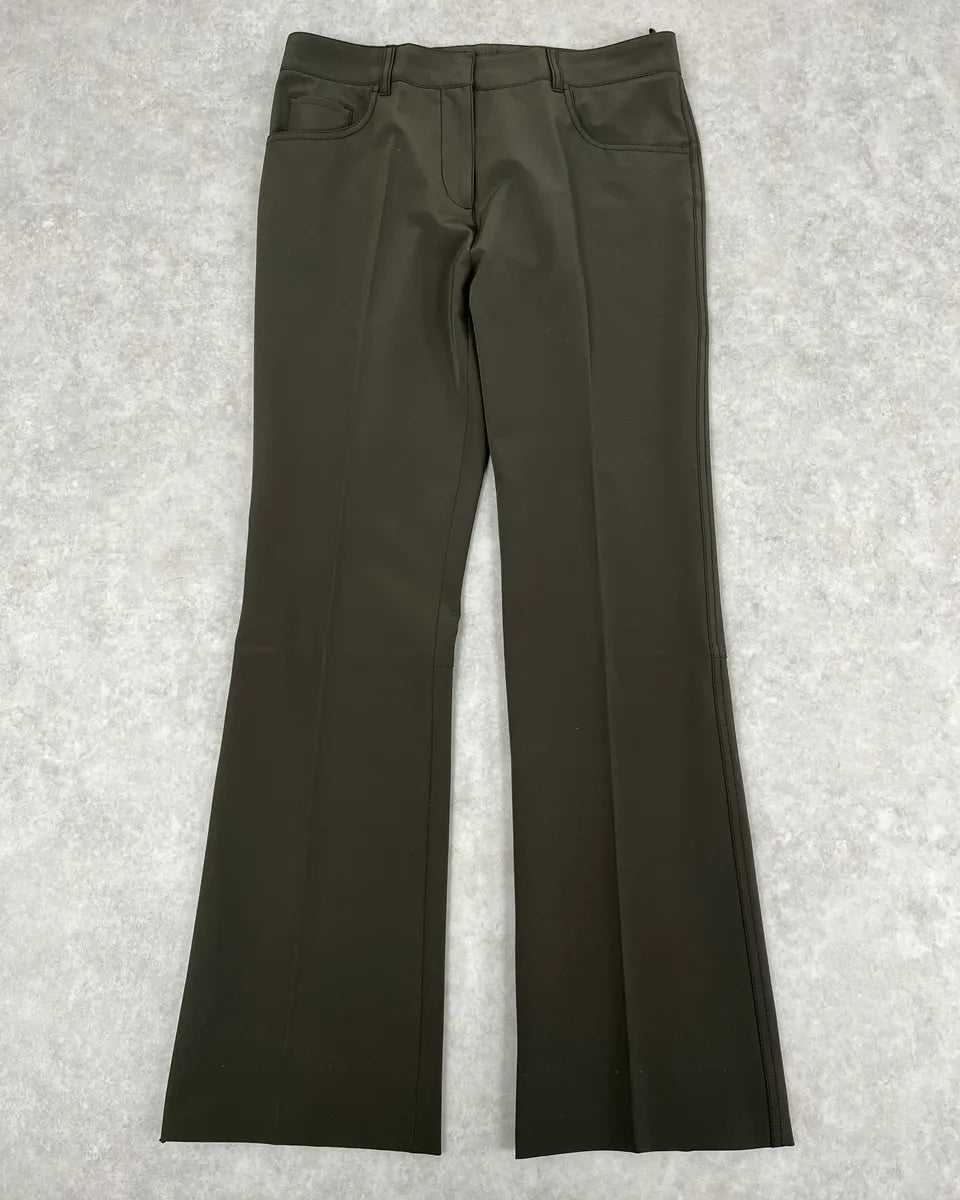 2000s Prada Olive Cozy Regular Pants JxqoRnO 3
