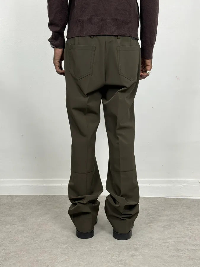 2000s Prada Olive Cozy Regular Pants JxqoRnO 2