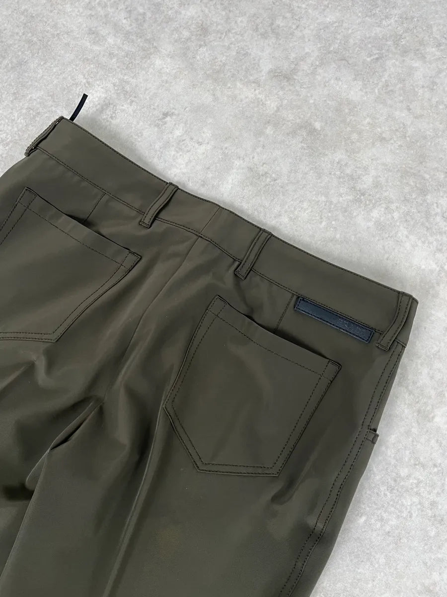 2000s Prada Olive Cozy Regular Pants JxqoRnO 8