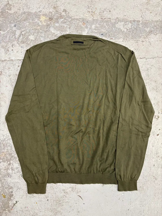 2010s Prada Olive Green Sweater eKnRJzZ 5