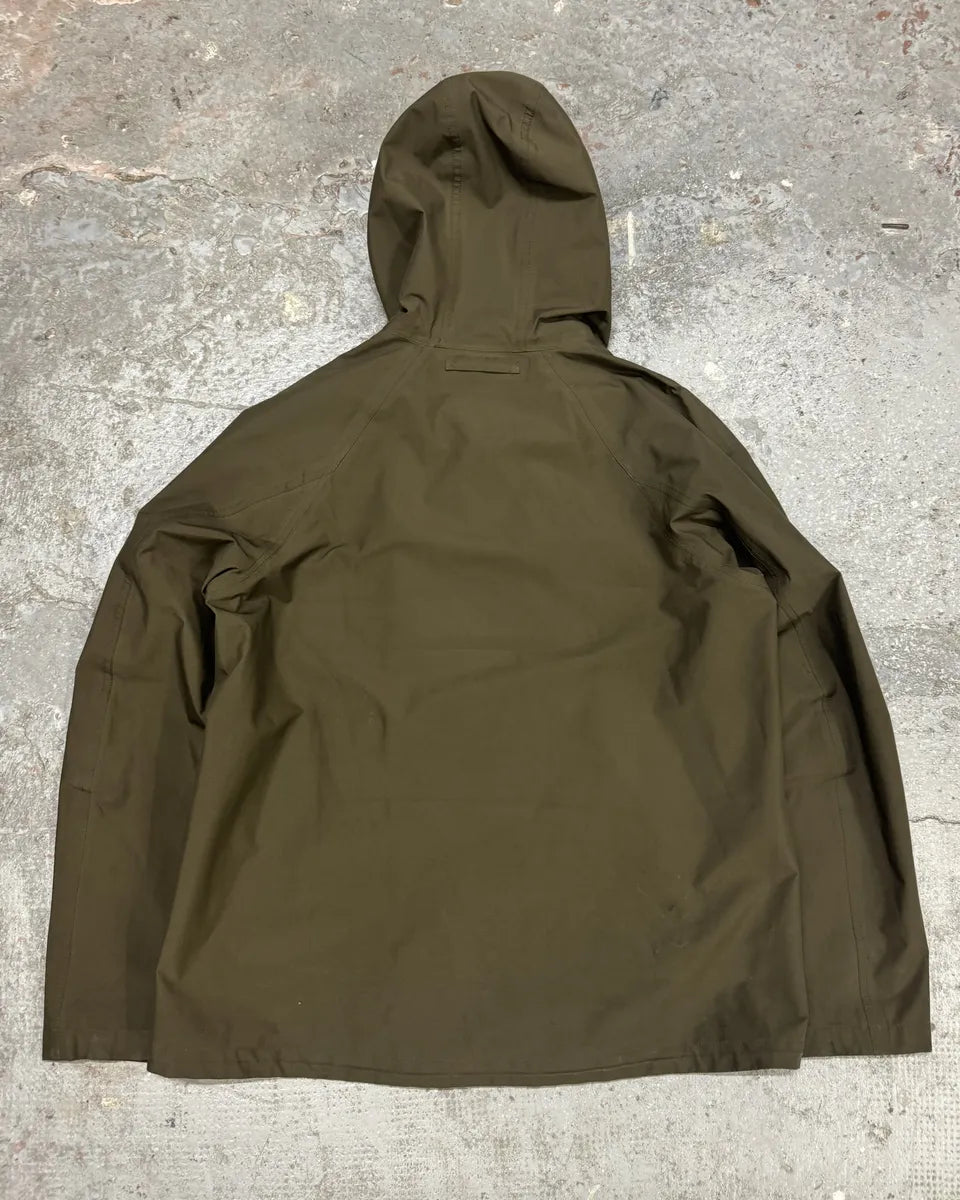 2000s Prada Olive Linea Rossa Light Hooded Jacket OqPDSSy 1
