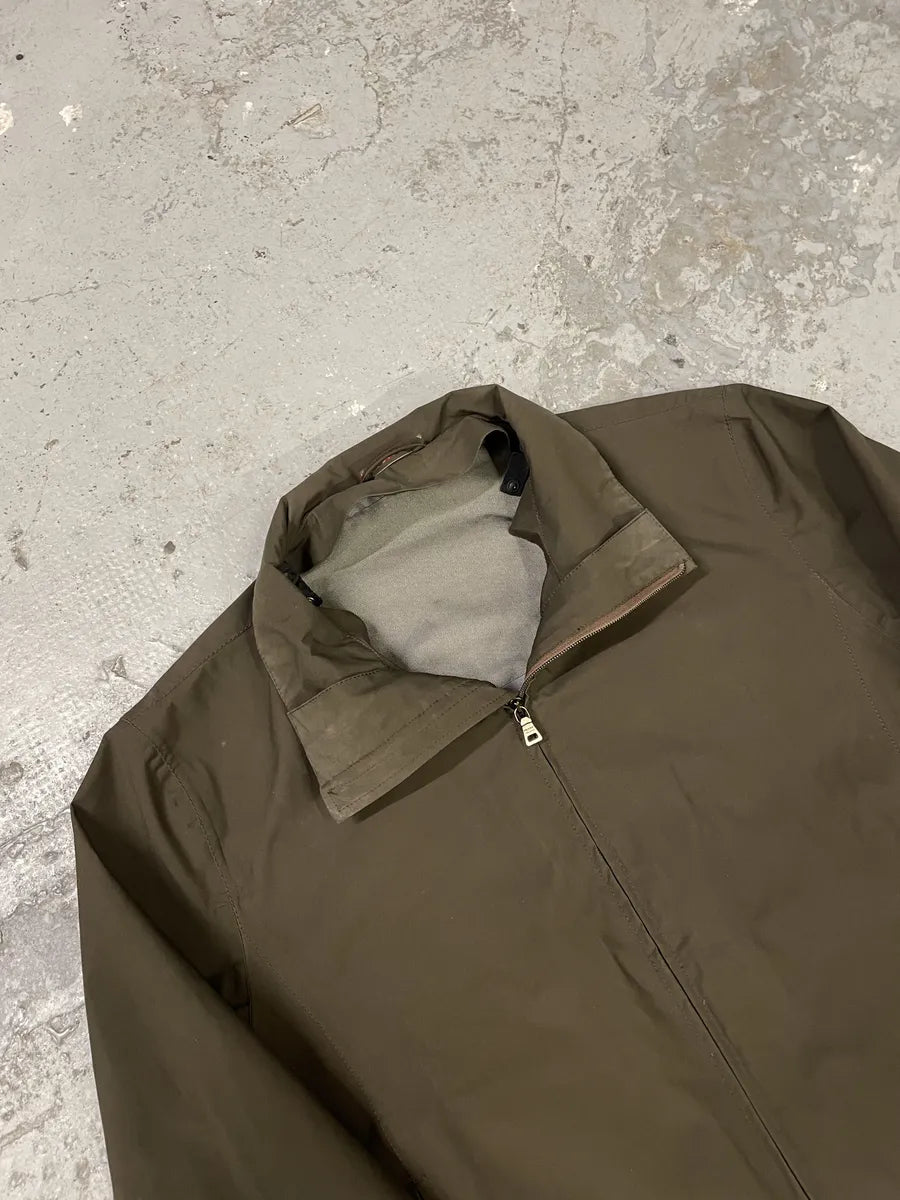2000s Prada Olive Linea Rossa Nylon Jacket (L) ptgwrKk 10