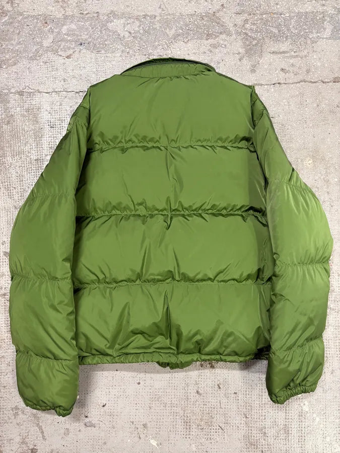 2000s Prada Olive Linea Rossa Puffer Jacket (L) xZgLGZi 1