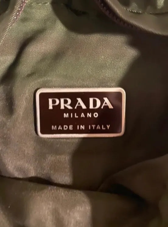 2000s Prada Olive Shoulder Bag YtwBYAp 8
