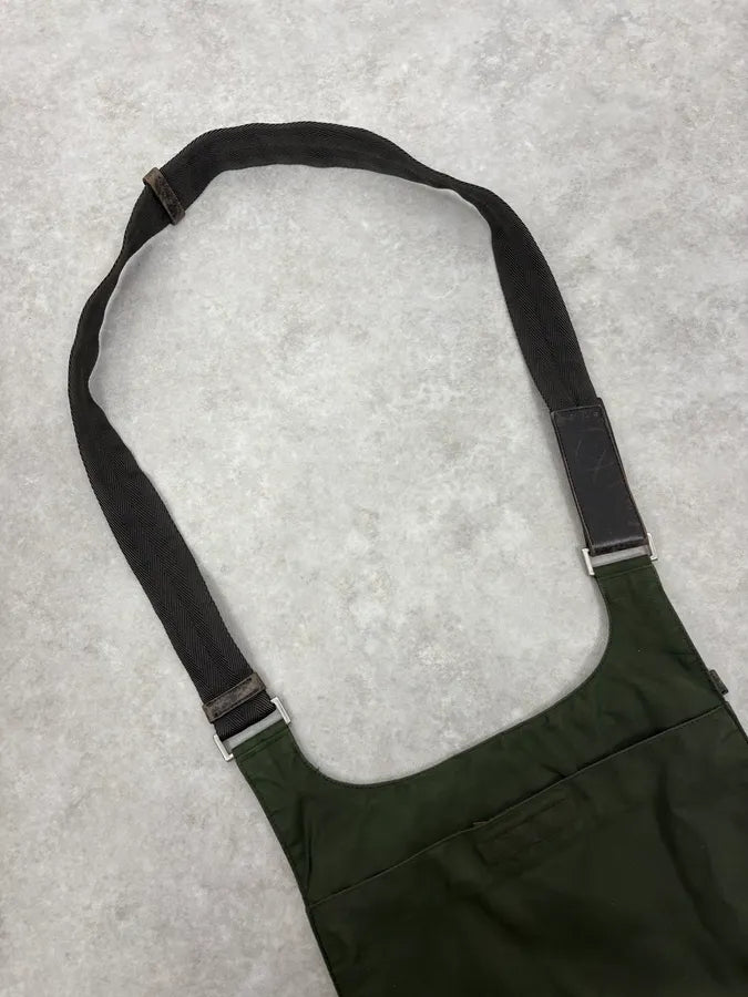 2000s Prada Olive Shoulder Bag YtwBYAp 5
