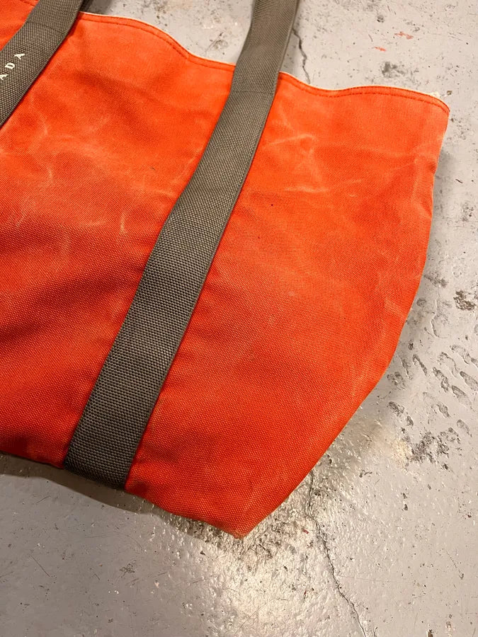 2000s Prada Orange Canvas Handle Bag kyIHSiG 3