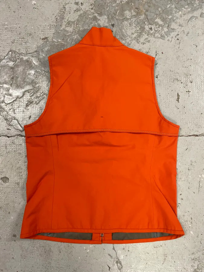 2000s Prada Orange Energy GoreTex Vest (XS) eARgzOG 3