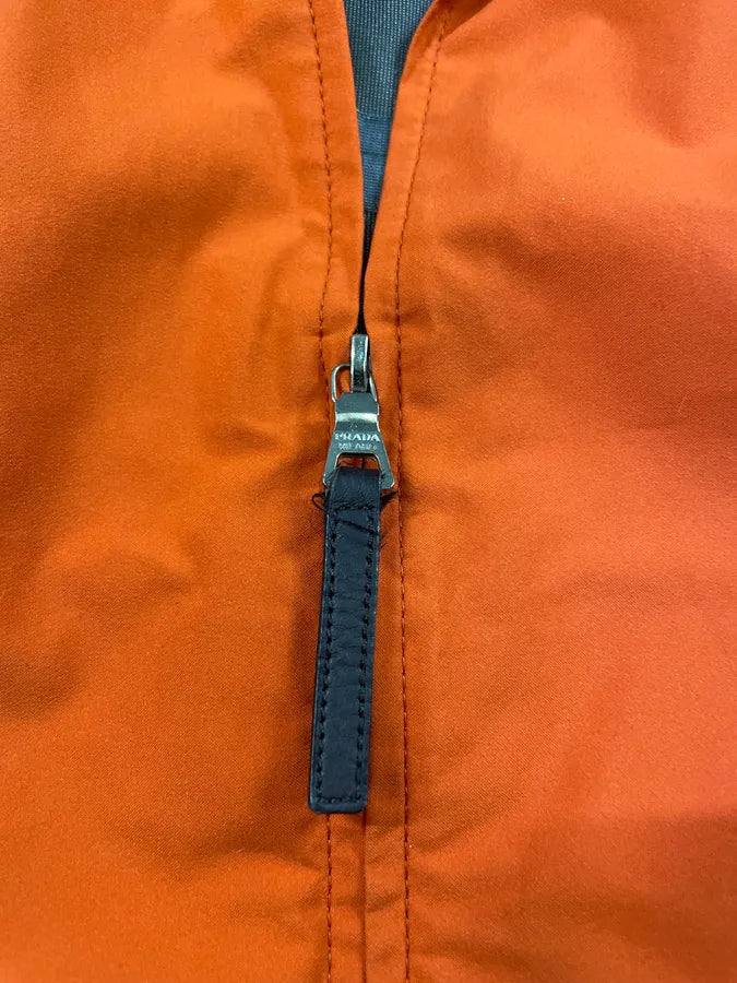 2000s Prada Orange Energy GoreTex Vest (XS) eARgzOG 5