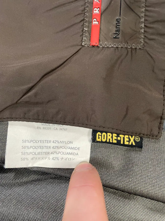 2000s Prada Orange Energy GoreTex Vest (XS) eARgzOG 9
