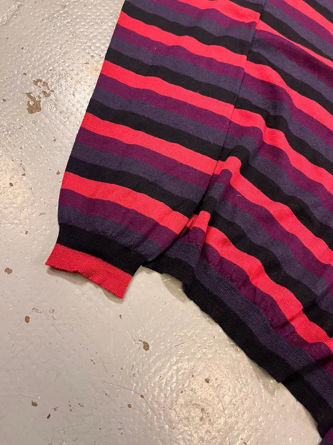 2000s Prada Pink & Purple Striped Sweater dlvMgZT 5