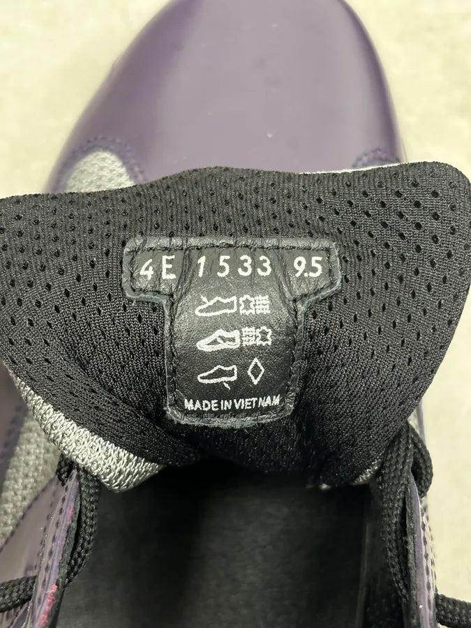 2000s Prada Purple Leather Mesh Sneaker Size 43 PfFxGJb 9