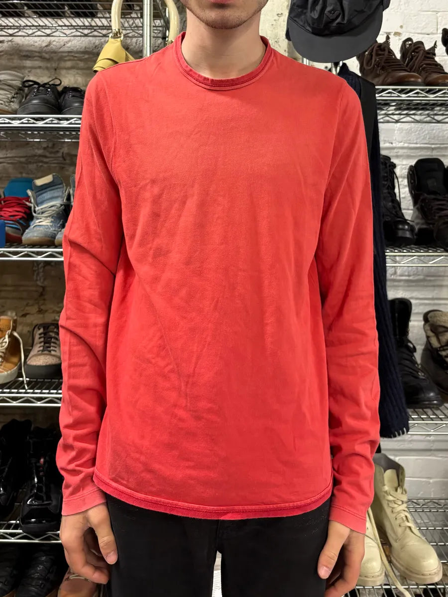 2000s Prada Red Linea Rossa Longsleeves (M) NcCHnQc 1