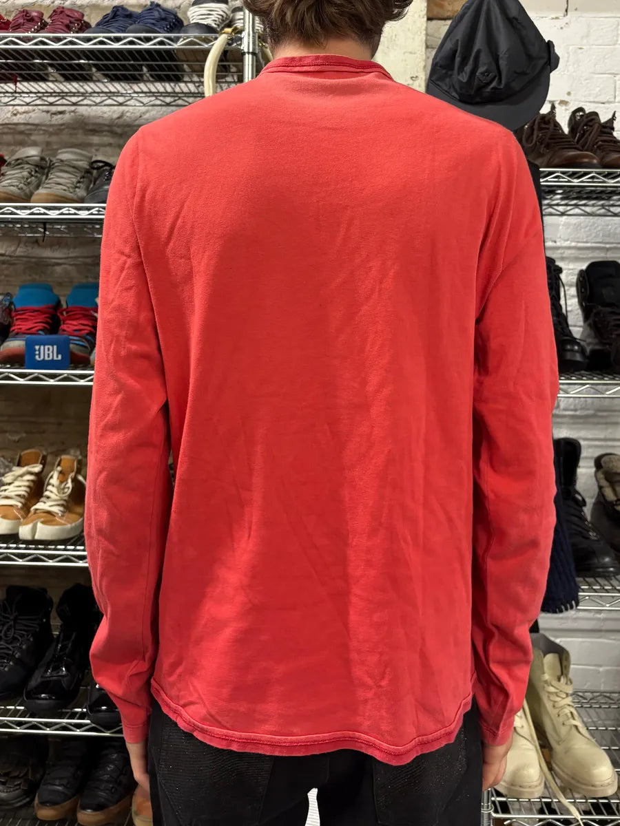 2000s Prada Red Linea Rossa Longsleeves (M) NcCHnQc 2