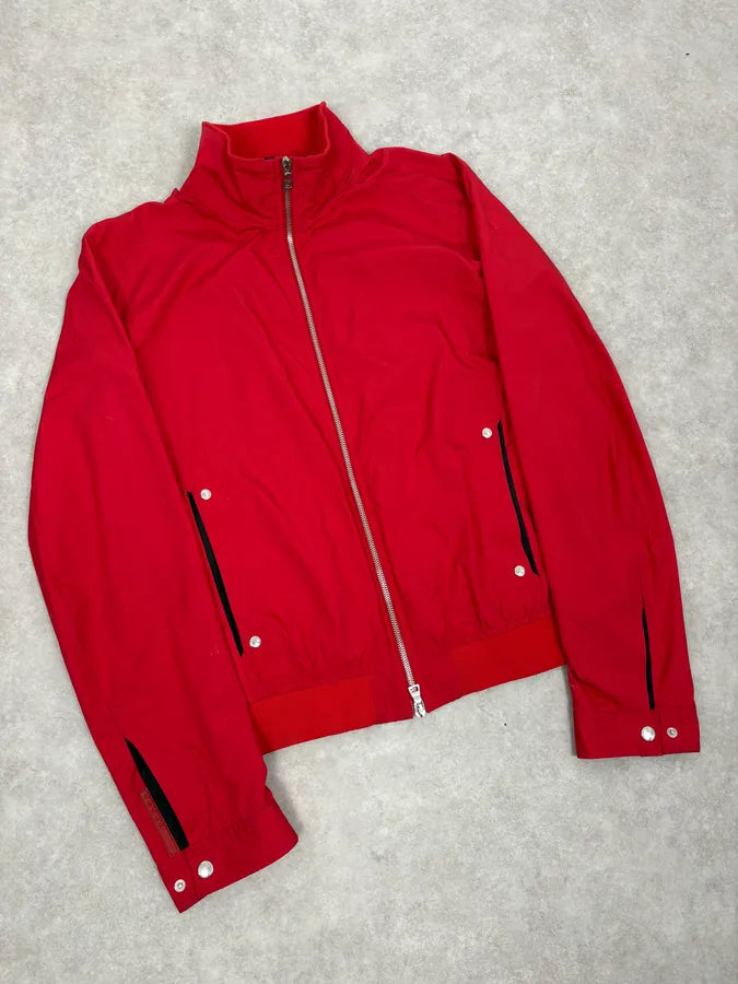 2000s Prada Red Nylon Linea Rossa Light Jacket eKFSDNc 3