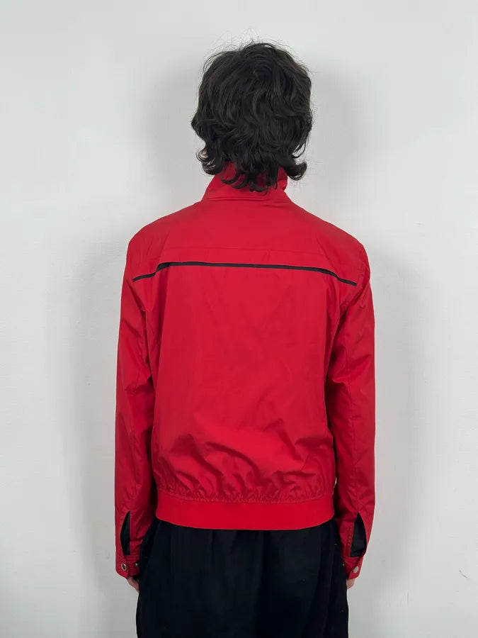 2000s Prada Red Nylon Linea Rossa Light Jacket eKFSDNc 2