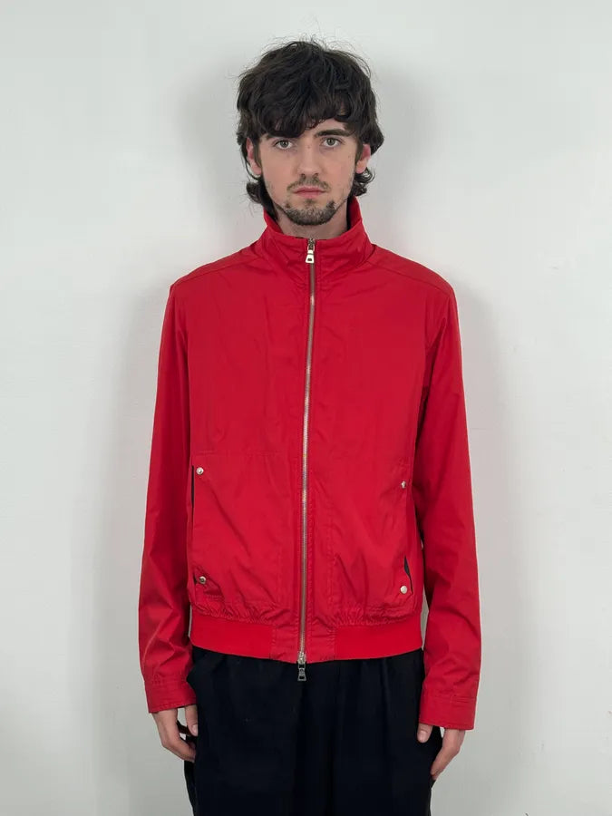 2000s Prada Red Nylon Linea Rossa Light Jacket eKFSDNc 1