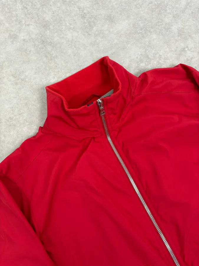 2000s Prada Red Nylon Linea Rossa Light Jacket eKFSDNc 4