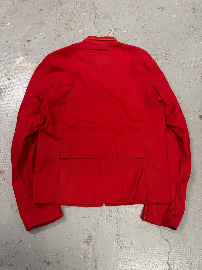 2000s Prada Red Orange Light Nylon Jacket (M/L) 2