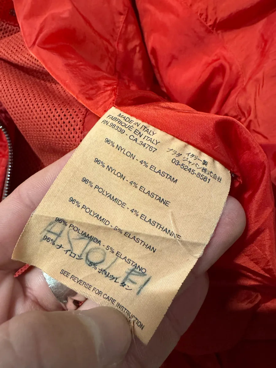 2000s Prada Red Orange Light Nylon Jacket (M/L) 8