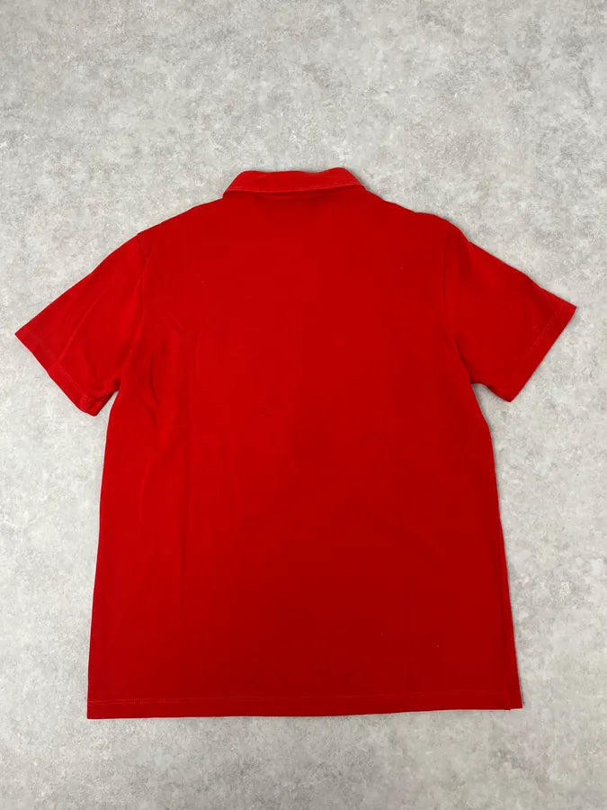 2000s Prada Red Polo Shirt sOVYYKB 4
