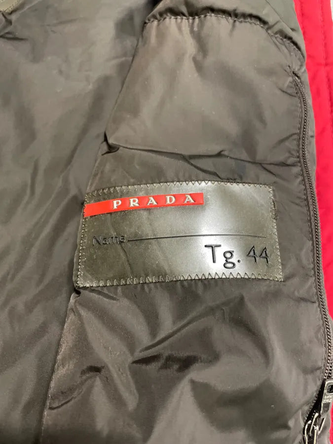 2000s Prada Red Ski Vest Jacket (S) 10