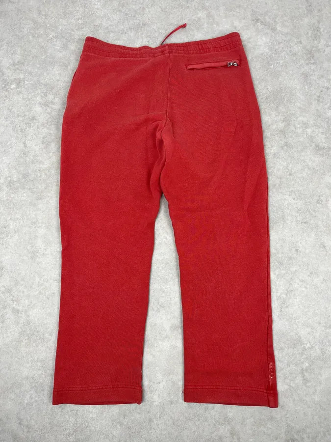 2000s Prada Red Zip-Pocket Jogger Pants pNrDFQL 6