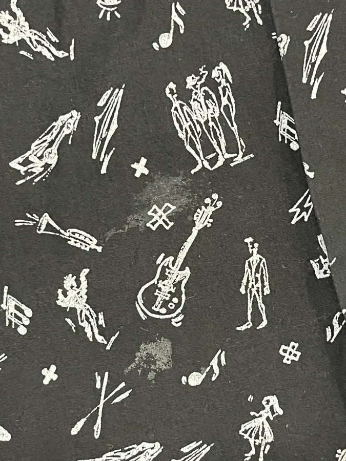 2000s Prada Rock Guitar Mafia Black Shirt sXBVmhl 11