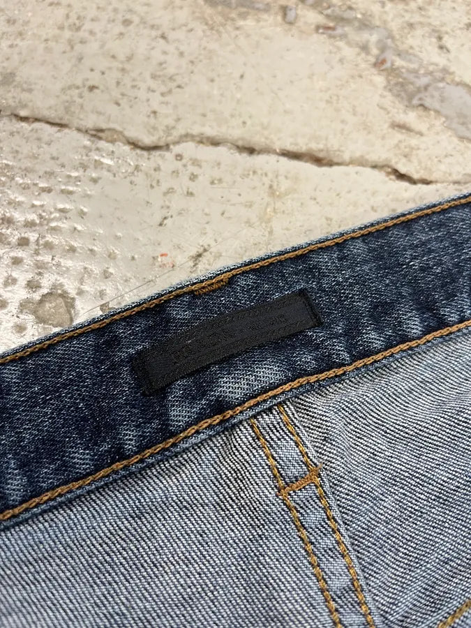 2000s Prada Slim Faded Blue Denim Jeans AtwAIyL 6