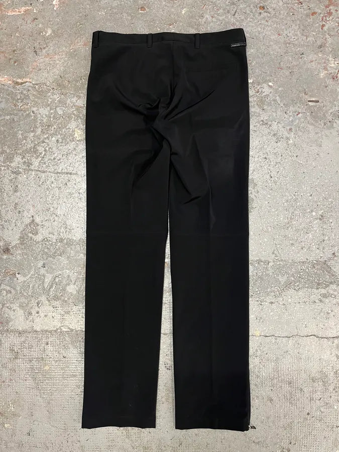 2000s Prada Sport Black Zip Pants (M) eUoNcez 6