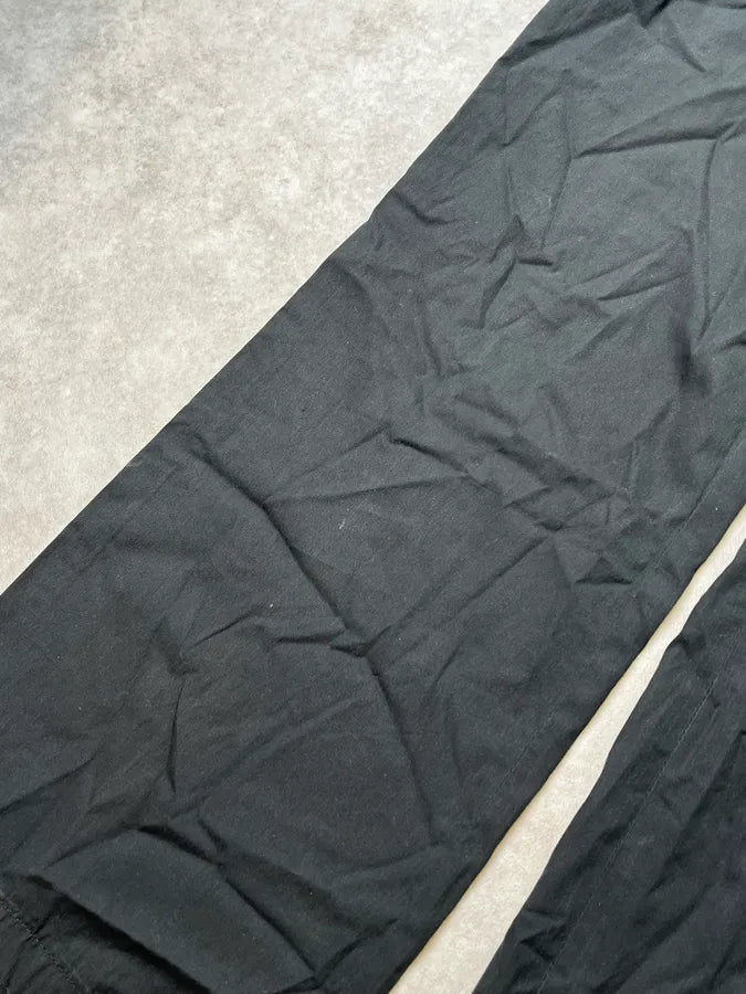 2000s Prada Sport Linea Rossa Black Nylon Pants AXsWHEi 10