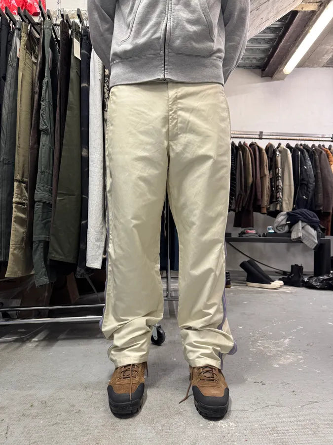 2000s Prada Sport Lines Beige Joggers (L) 4