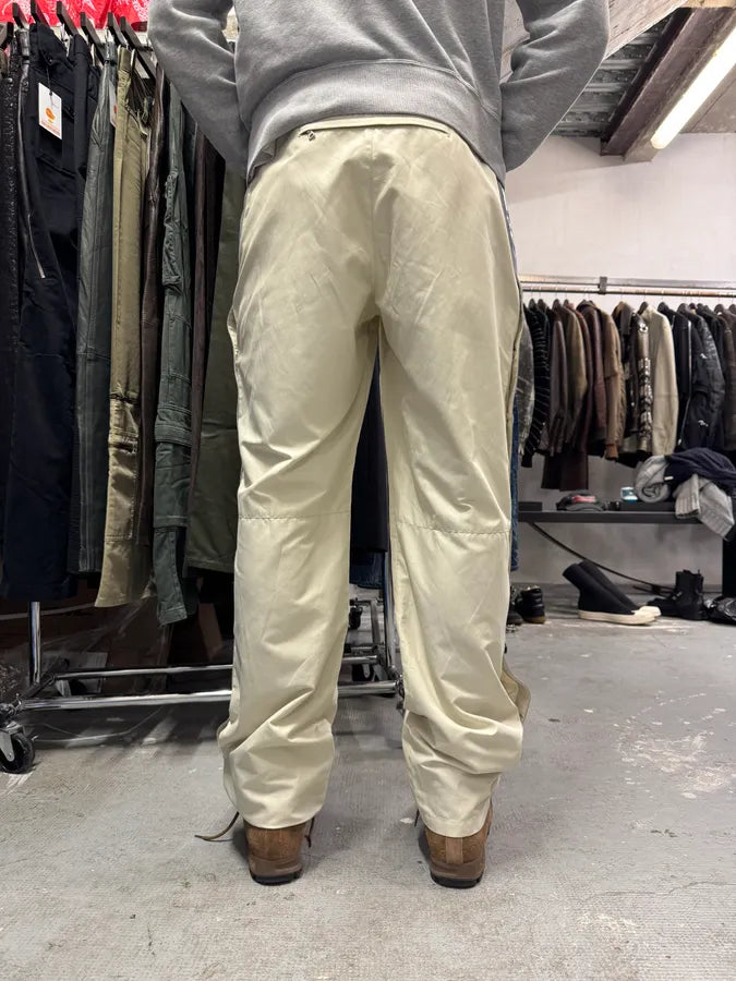 2000s Prada Sport Lines Beige Joggers (L) 5
