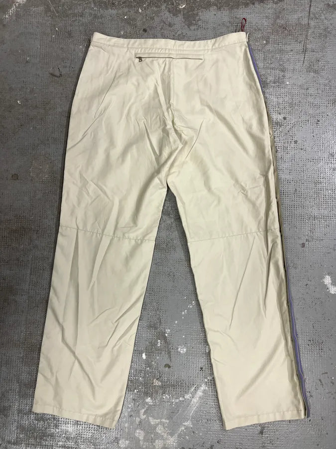 2000s Prada Sport Lines Beige Joggers (L) 6