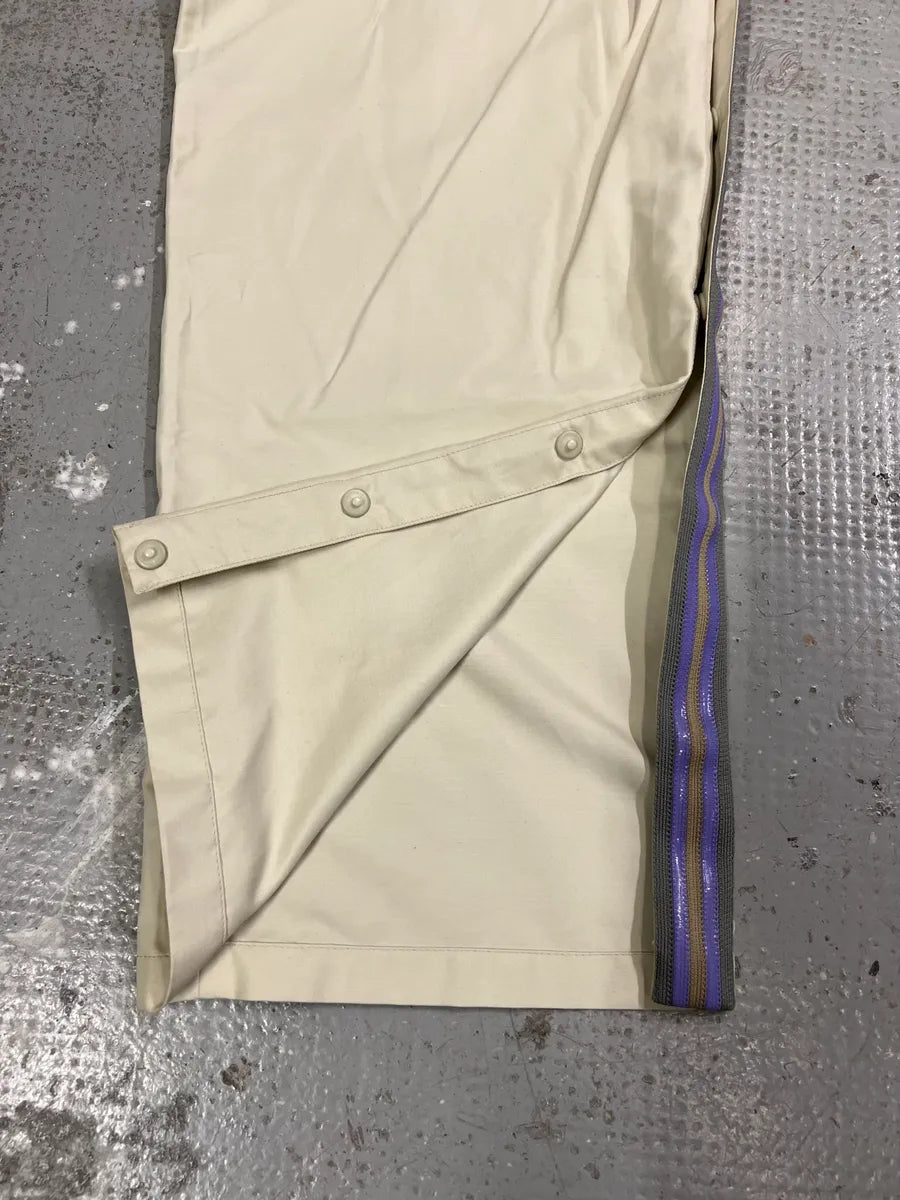 2000s Prada Sport Lines Beige Joggers (L) 8