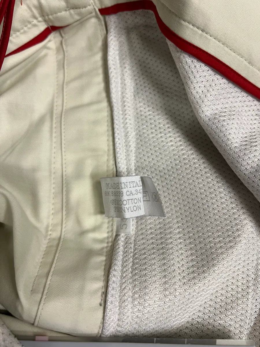 2000s Prada Sport Lines Beige Joggers (L) 9