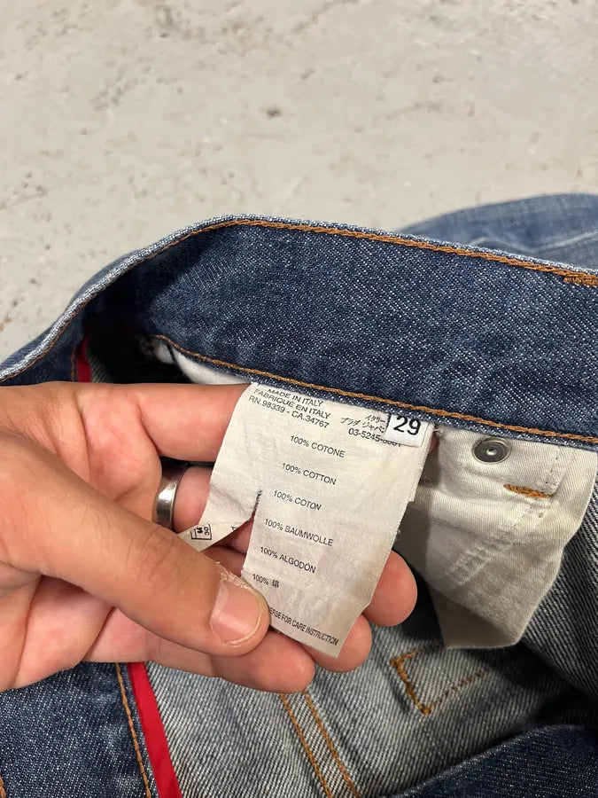 2000s Prada Sunfaded Blue Denim Jeans TLweyal 11