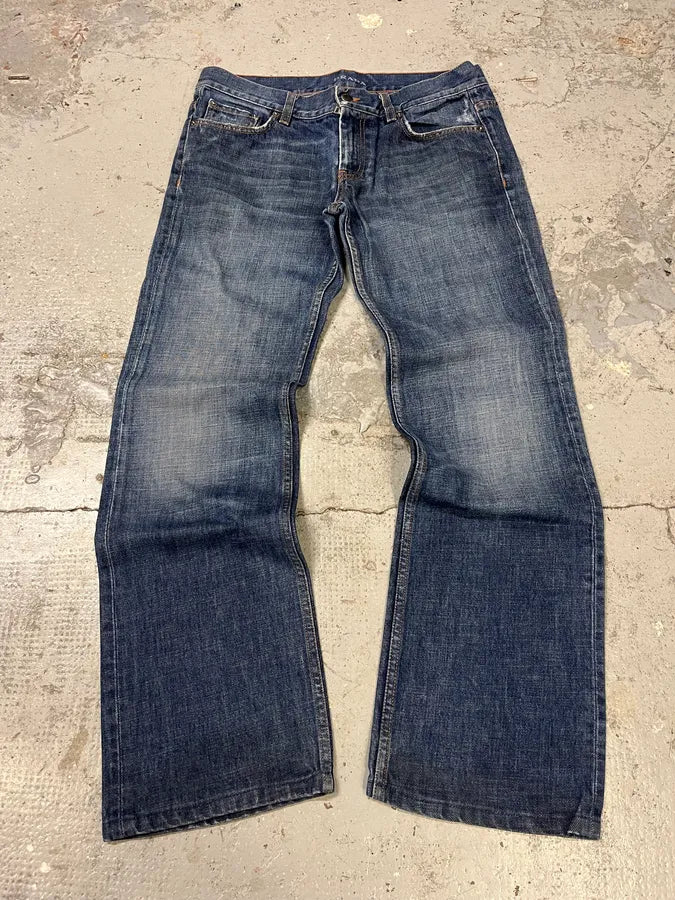 2000s Prada Sunfaded Blue Denim Jeans TLweyal 3