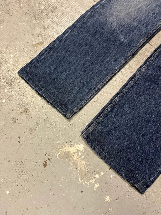 2000s Prada Sunfaded Blue Denim Jeans TLweyal 5