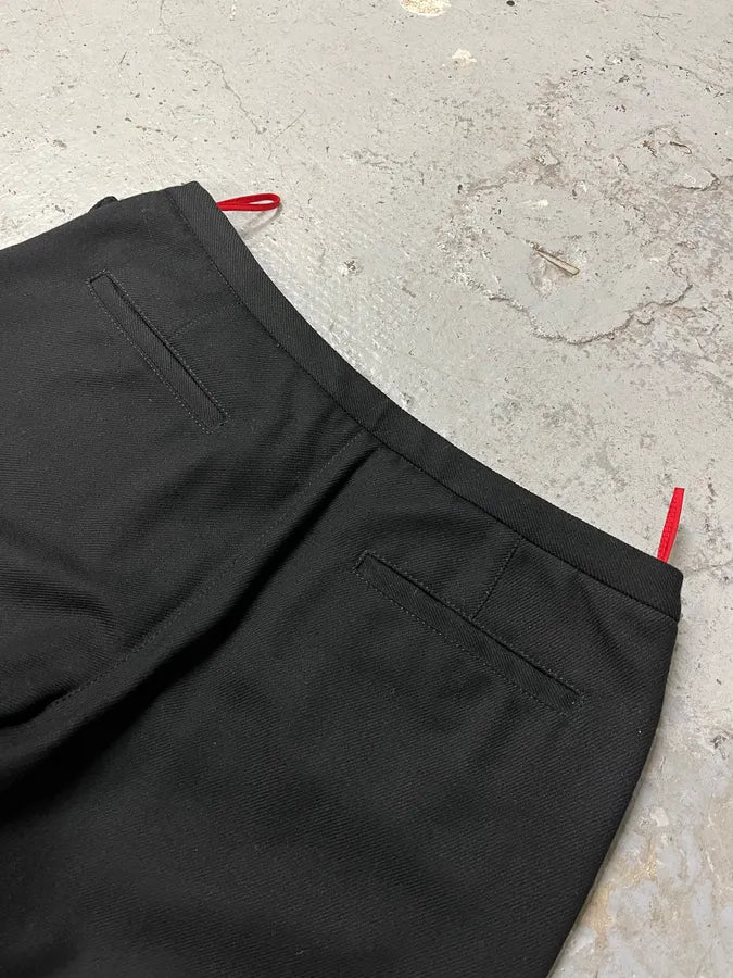 2000s Prada Tactical Black Pants (S/M) DrIgebC 8