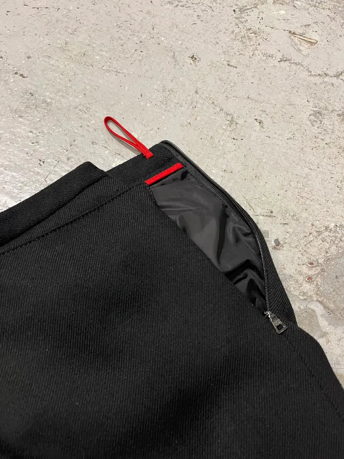 2000s Prada Tactical Black Pants (S/M) DrIgebC 9