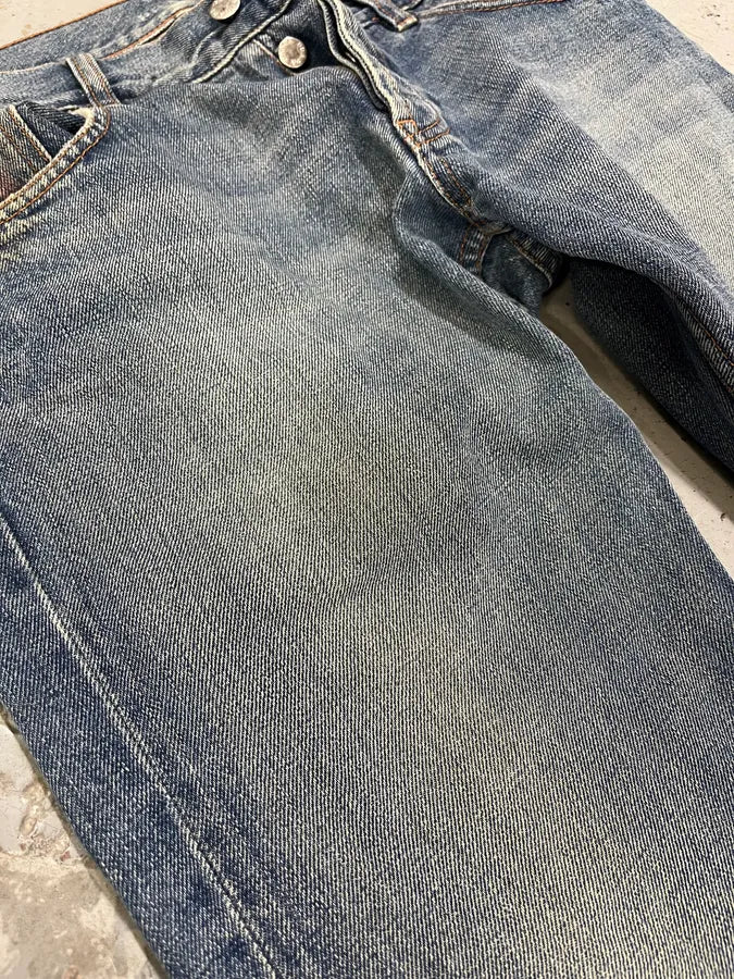 2000s Prada Tapered Light Blue Jeans dFuoixD 6