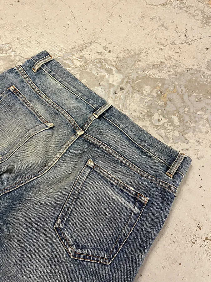 2000s Prada Tapered Light Blue Jeans dFuoixD 9