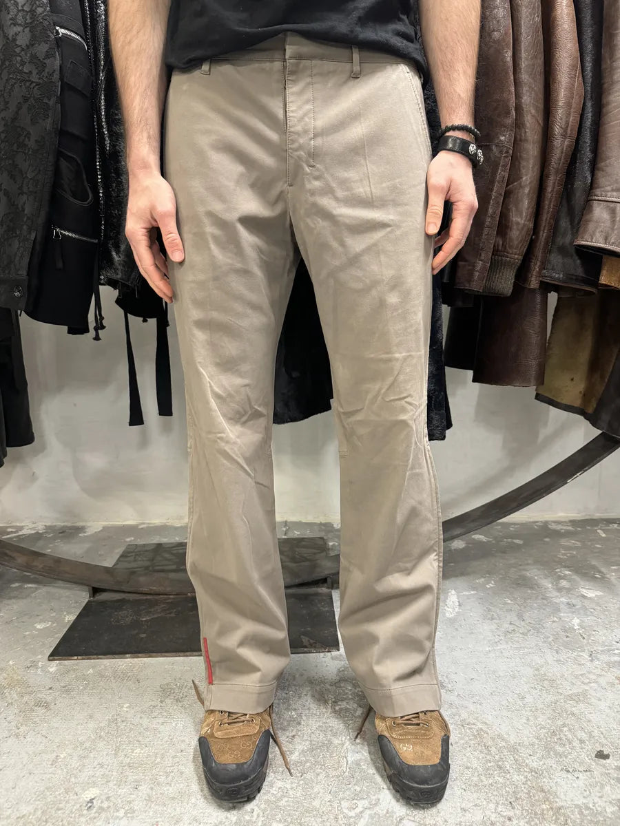 2000s Prada Tern Linea Rossa Half Zip Sport Pants qGUCKnh 2