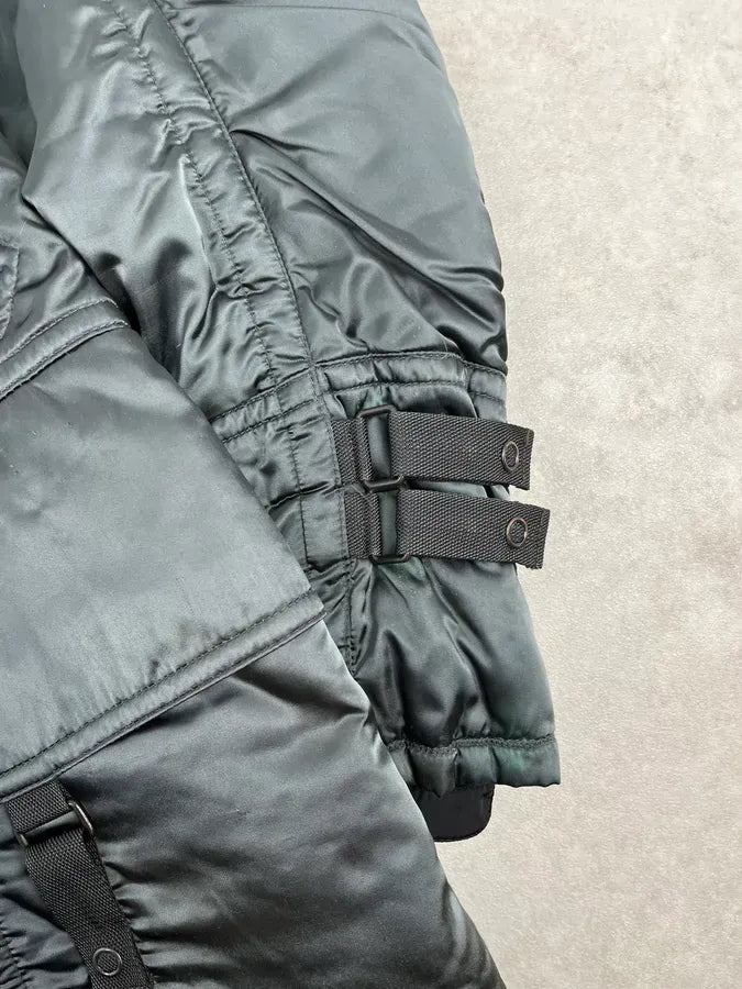 2000s Prada Ultimate Utility Ski Dark Grey Jacket nloMsEw 8