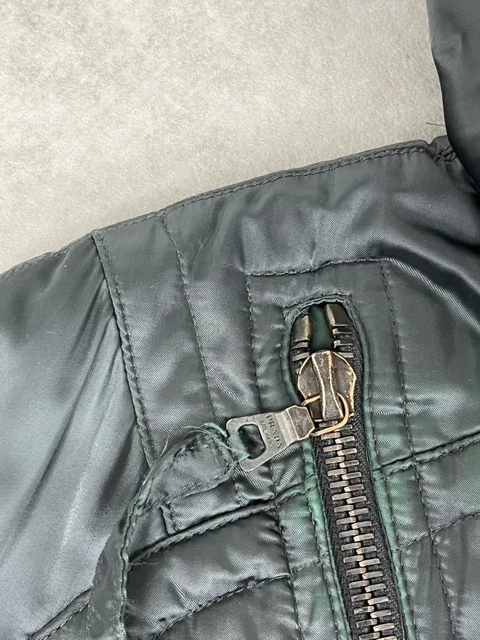 2000s Prada Ultimate Utility Ski Dark Grey Jacket nloMsEw 9