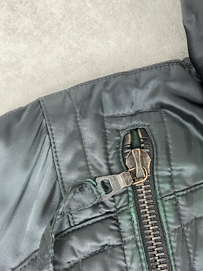 2000s Prada Ultimate Utility Ski Dark Grey Jacket nloMsEw 9