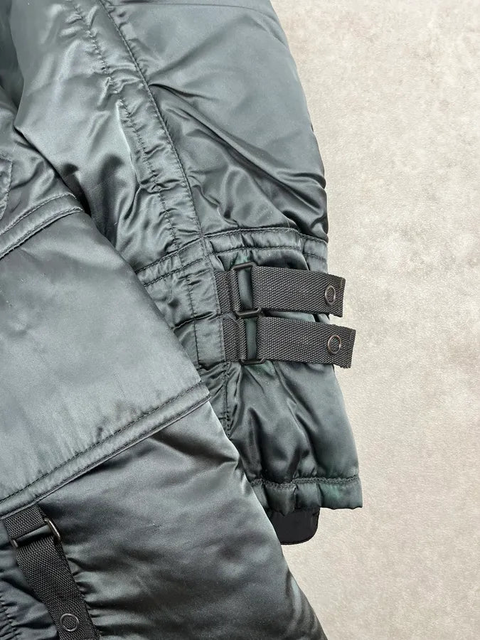 2000s Prada Ultimate Utility Ski Dark Grey Jacket nloMsEw 8